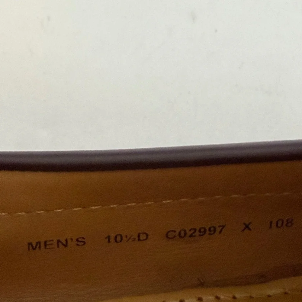Cole Haan Tassel Loafers 10.5 Black Brown Leather‎ Dress Shoes Preppy Office
